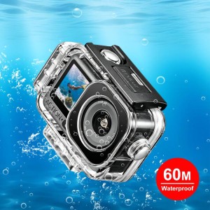 قاب مغناطیسی ضدآب غواصی ۶۰ متری DJI Osmo Action 6 پولوز مدل PU1119T | نصب سریع افقی و عمودی