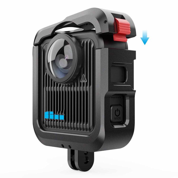فریم آلومینیومی GoPro MAX2 با رابط دوشاخه تاشو