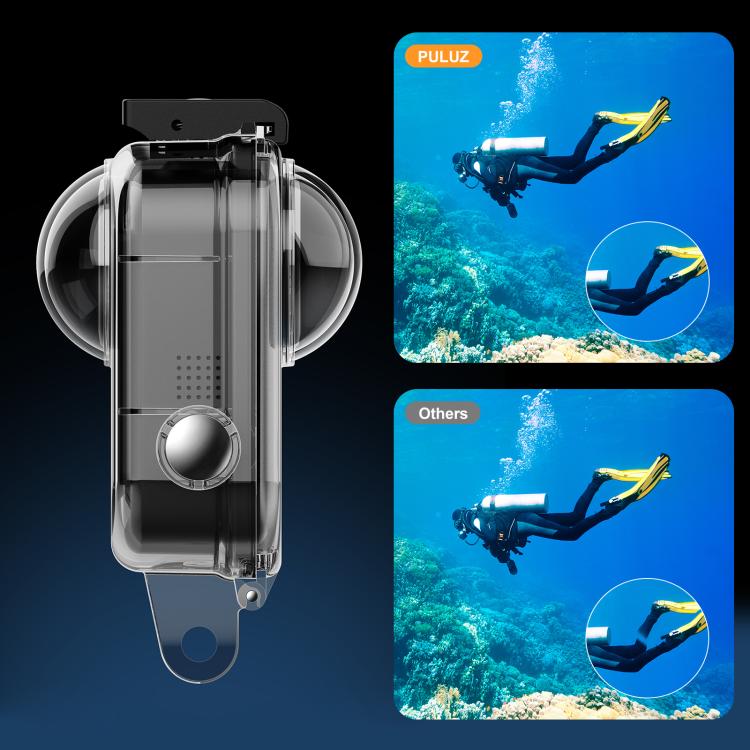 قاب ضد آب شفاف PULUZ برای دوربین GoPro MAX2
