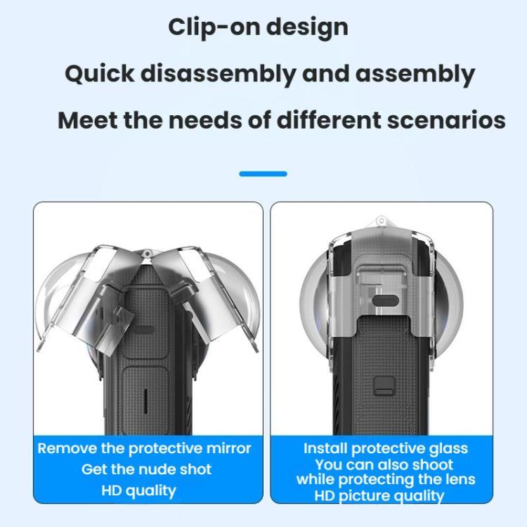 محافظ لنز دو طرفه X4