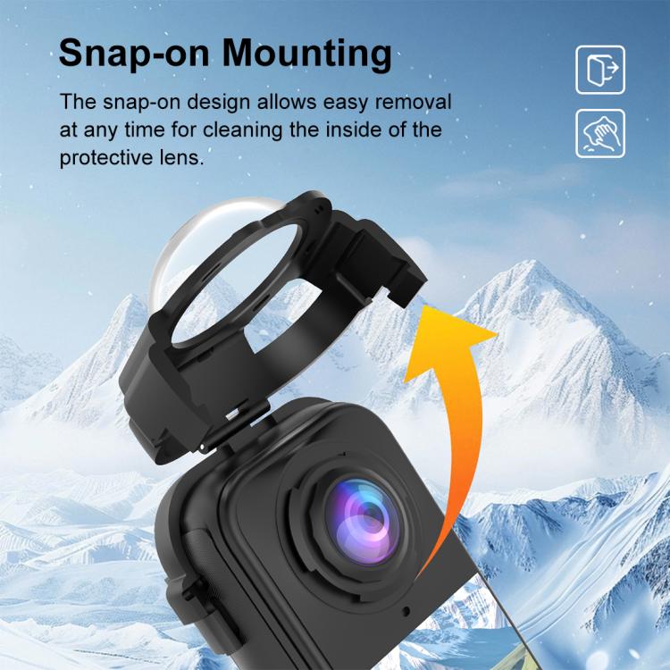 محافظ شیشه ای لنز دوربین Insta360 X4 Air