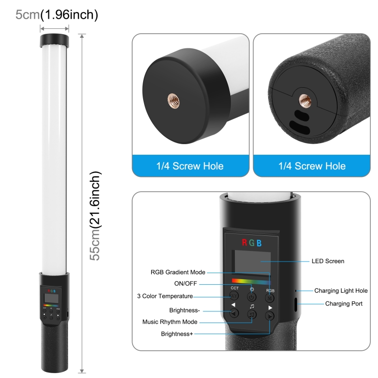 نور قابل حمل تولید محتوا