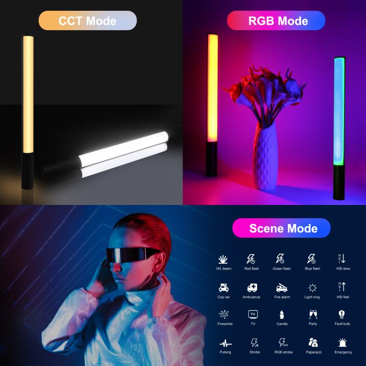 نور RGB موبایل برای افکت‌های سینمایی