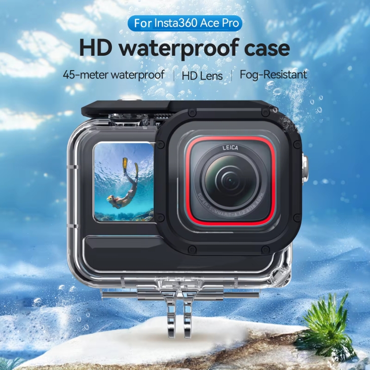 قاب غواصی شفاف Insta360 Ace Pro