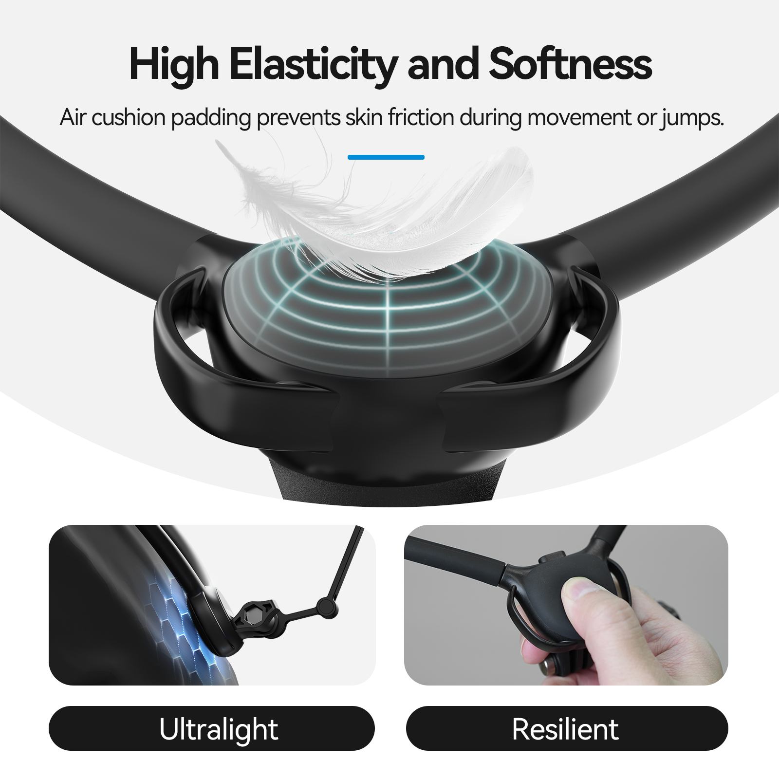 هولدر گردنی دوربین اکشن TELESIN P2-HNB-02 برای GoPro و Insta360 – هیپو اسپورت