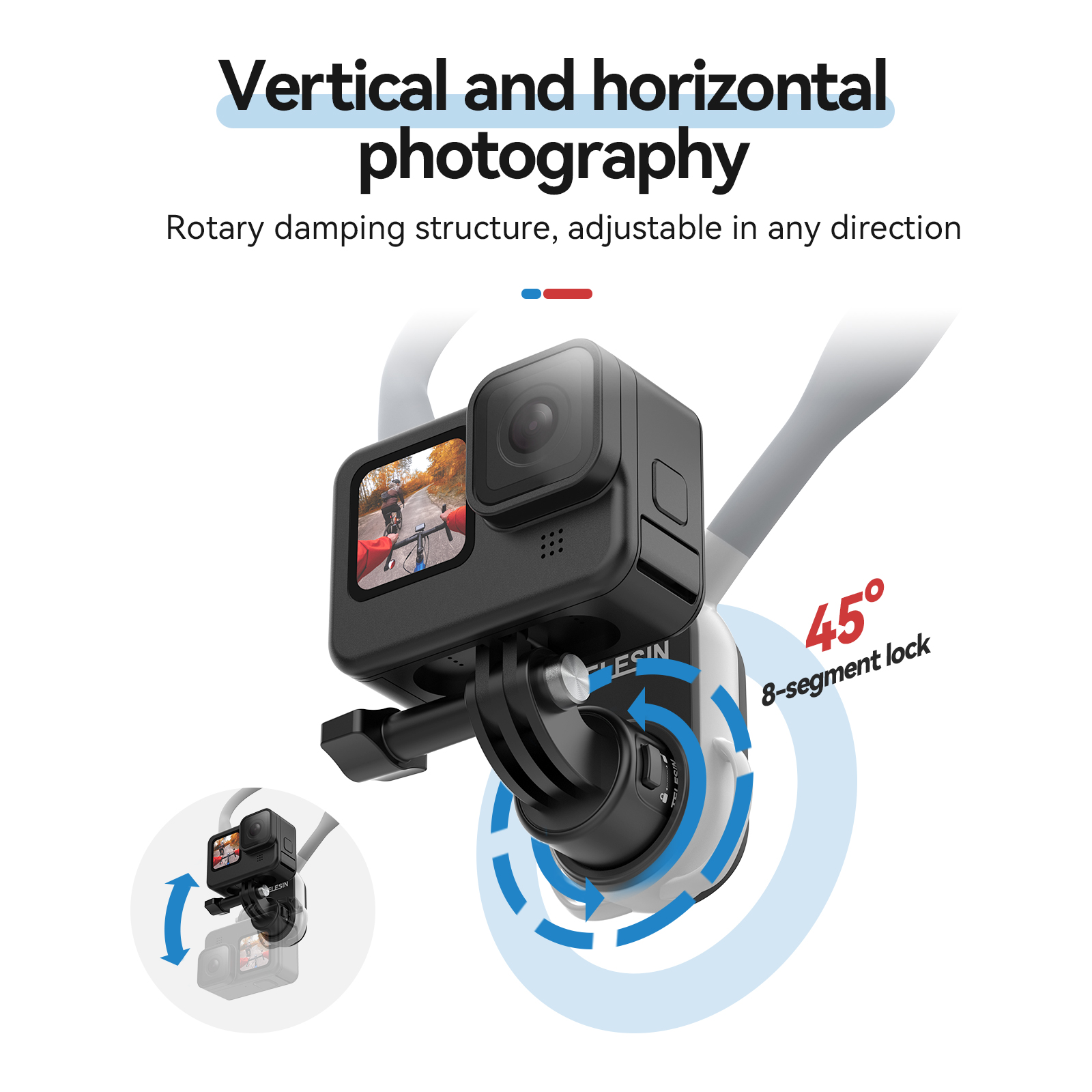 پایه گردنی GoPro تلسین