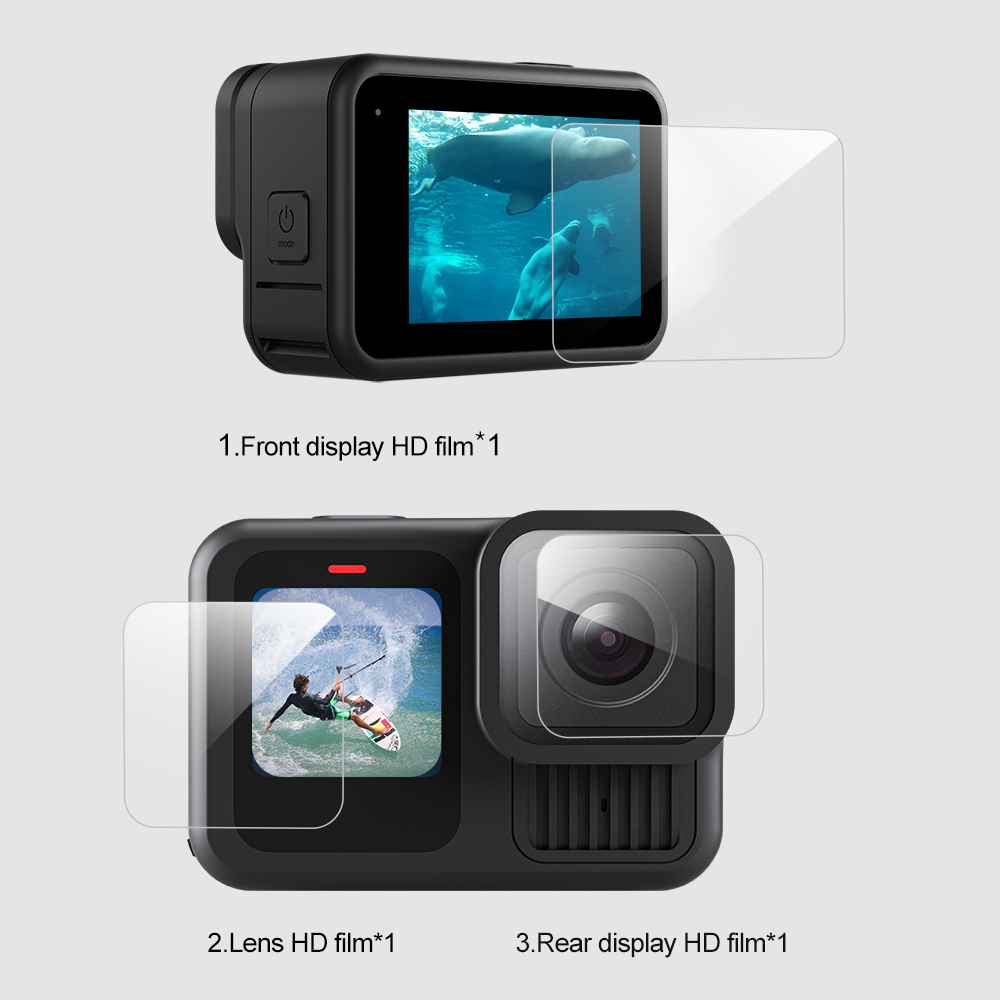 ۲۰. خرید محافظ صفحه و لنز GoPro از هیپو اسپورت