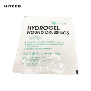 مشخصات پانسمان 10*10 هیدروژل روزین Roosin Hydrogel Sheet