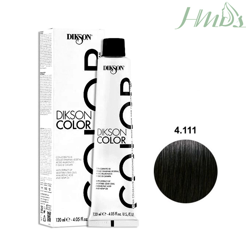 رنگ موی بدون سولفات دیکسون شماره 4.111