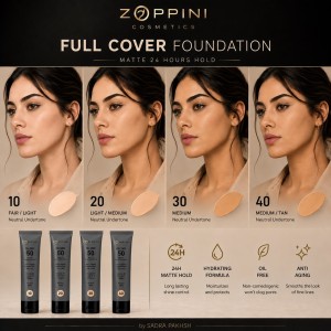 کرم پودر فول کاور زوپینی Spf50