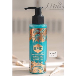 شامپو رنگ مو اچ ام دی کد 415