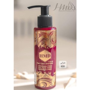 شامپو رنگ مو اچ ام دی کد 410