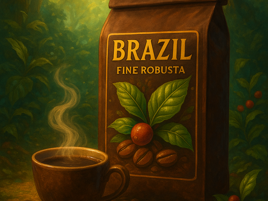 همه چیز درباره قهوه ربوستا برزیل ؛ از ویژگی‌ها تا دم‌آوری حرفه‌ای