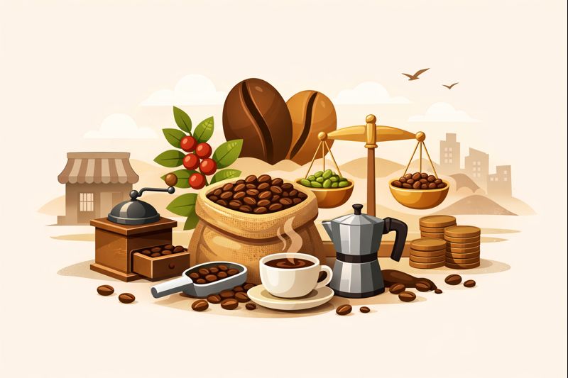 خرید قهوه ترکیبی | قهوه خوب، قهوه ارزان و خرید قهوه کیلویی