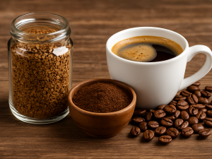 فرق بین قهوه فوری (نسکافه) و قهوه واقعی چیست؟