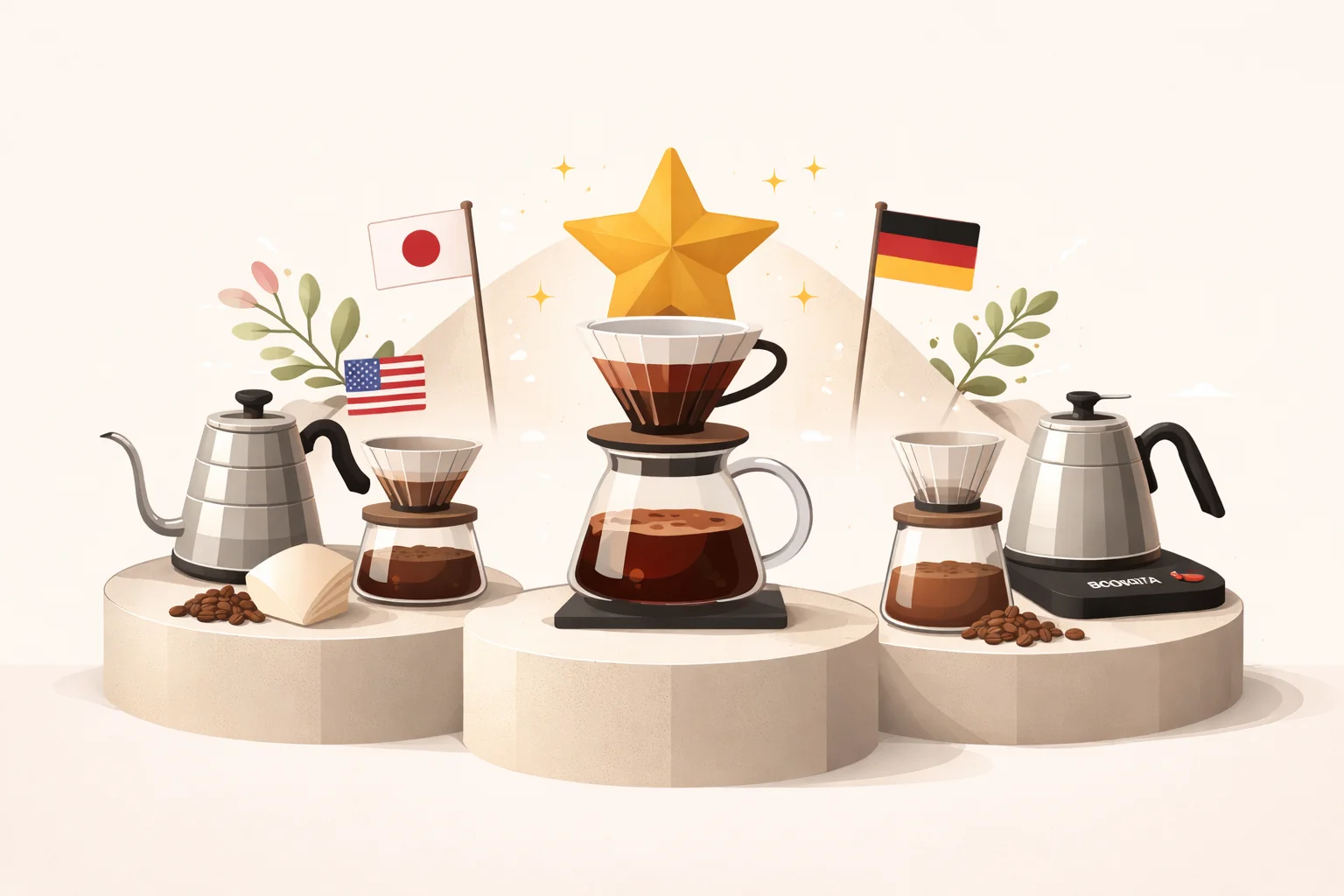 مقایسه برند هاریو با سایر برند های مشهور در هل کافی