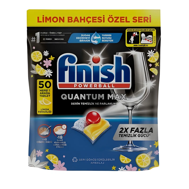 قرص ماشین ظرفشویی فینیش مدل Quantum Max بسته 50 عددی