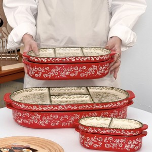 ماهیتابه سرامیکی دو تیکه سایز کوچک