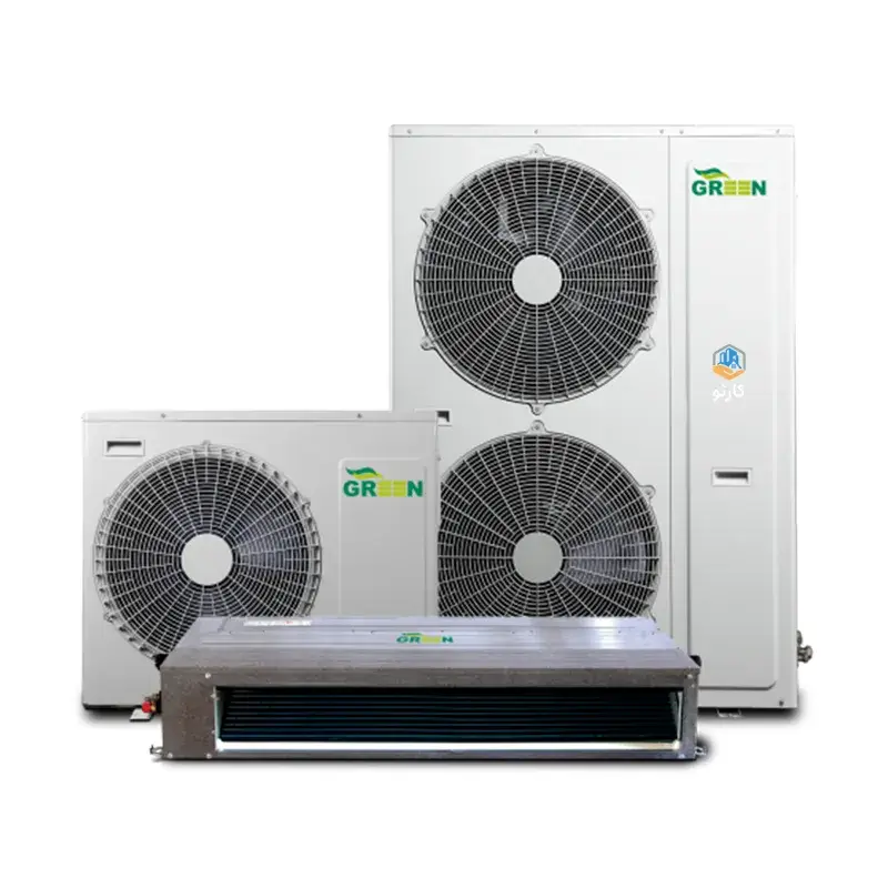 داکت اسپلیت اینورتر تک فاز 18000 گرین