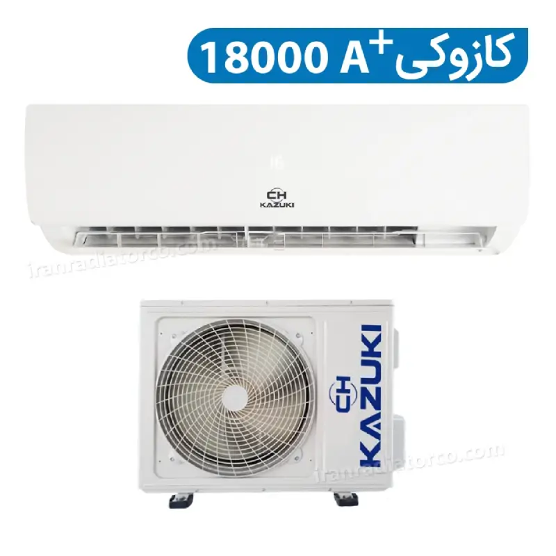 کولر گازی ایران رادیاتور  کازوکی +18000A مدل XA/AA