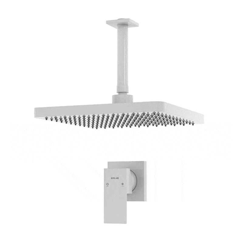 شیر حمام توکار کلار مدل فلت لاکچری تیپ 1