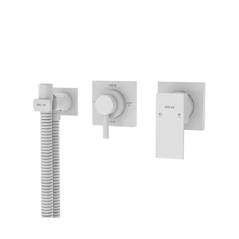 شیر توالت بیده توکار کلار مدل فلت لاکچری