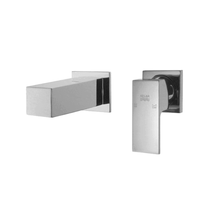 شیر روشویی توکار کلار مدل فلت لاکچری