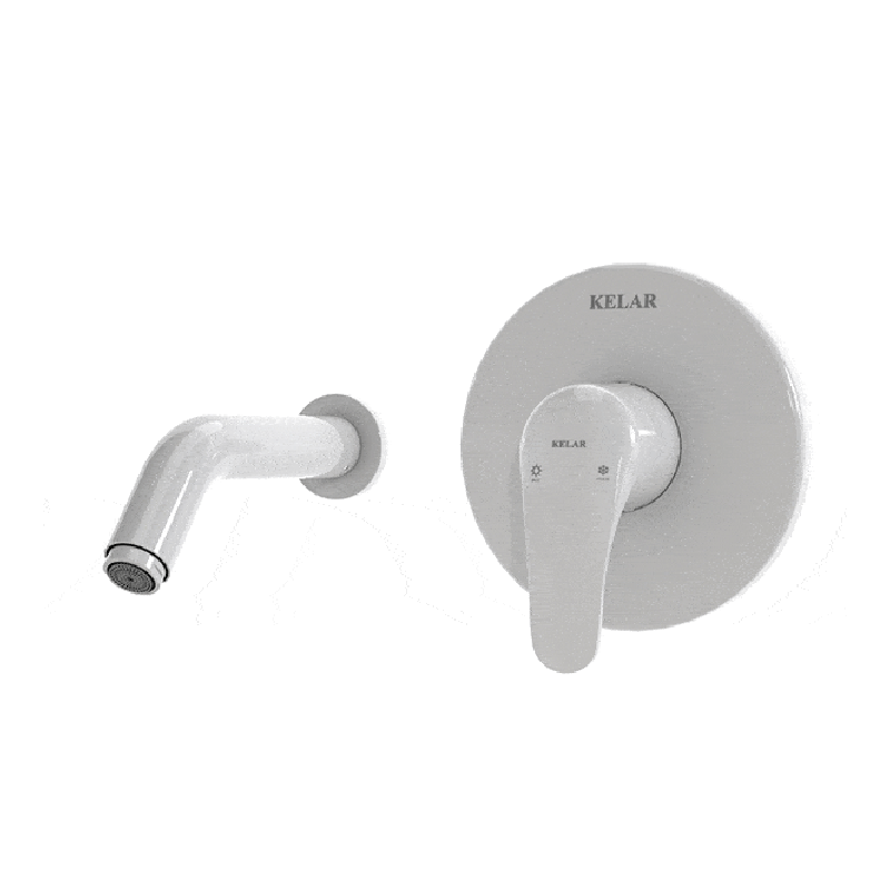 شیر روشویی توکار کلار مدل فلور کلاسیک