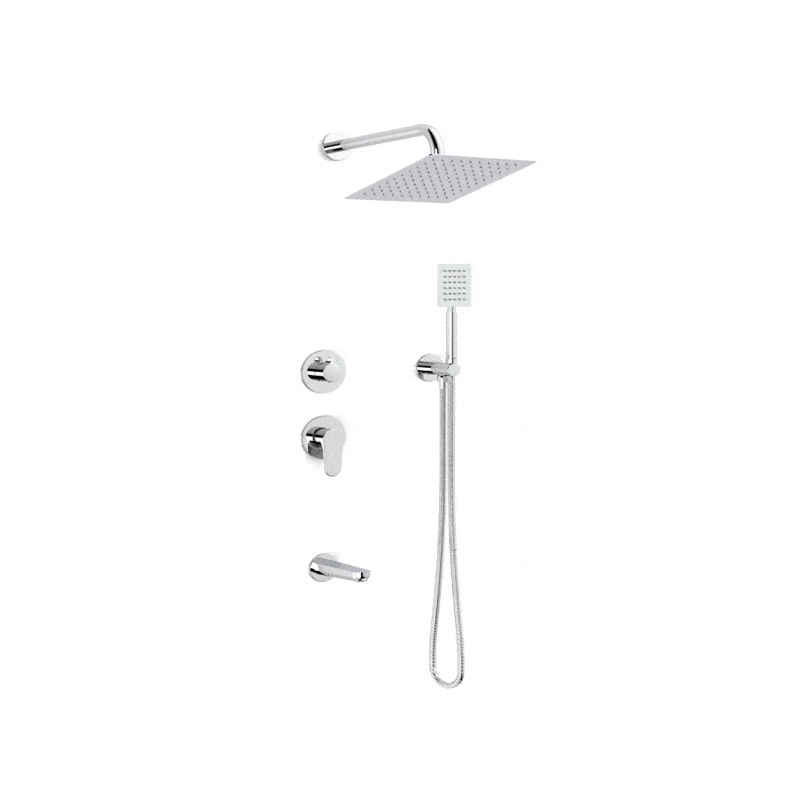 شیر حمام توکار سقفی کاویان مدل لارا فلت