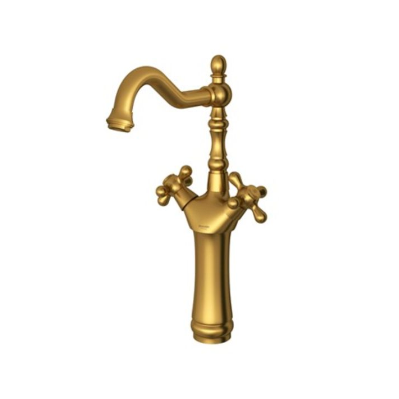 شیر روشویی  پایه بلند شودر مدل باروک پلاس