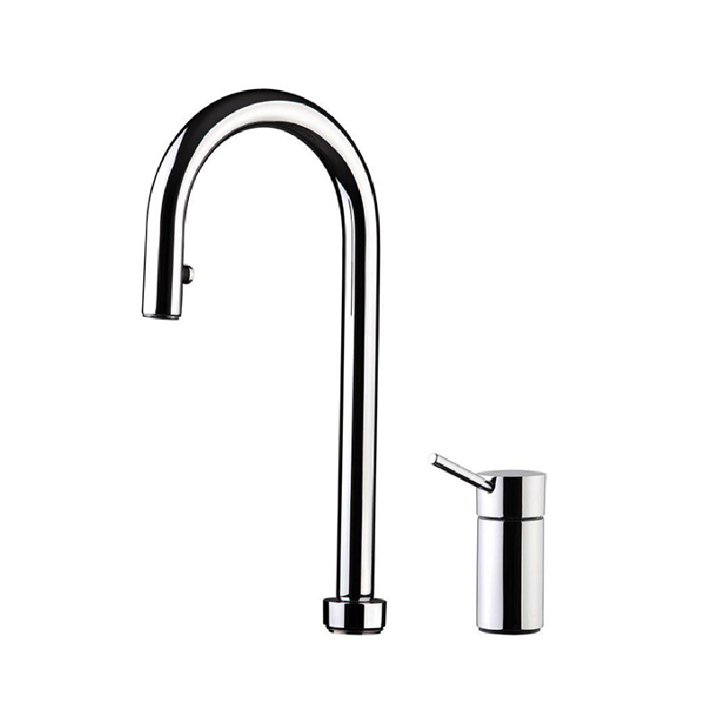 شیر ظرفشویی KWC مدل  اینوکس چراغ دار