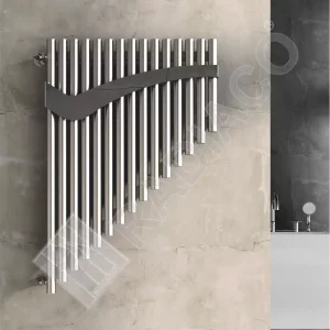 Pan Flute رادیاتور حوله خشک کن لوکس دکوراتیو رادیاکو