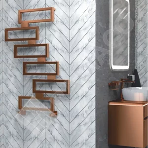 رادیاتور حوله خشک کن لوکس دکوراتیو رادیاکو ویولت Violet