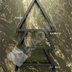 رادیاتور حوله خشک کن لوکس دکوراتیو رادیاکو دلتا Delta