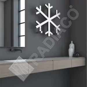 رادیاتور حوله خشک کن لوکس دکوراتیو رادیاکو  اسنو فلیک Snow Flake
