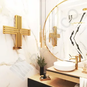 رادیاتور حوله خشک کن لوکس دکوراتیو رادیاکو ایریس  پلاس Plus