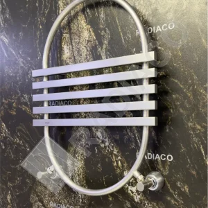 رادیاتور حوله خشک کن لوکس دکوراتیو رادیاکو اوال Oval