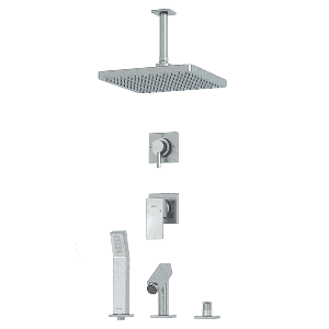 شیر حمام توکار کلار مدل فلت لاکچری تیپ 5