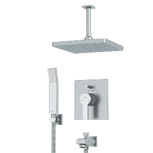 شیر حمام توکار کلار مدل فلت کلاسیک تیپ 4