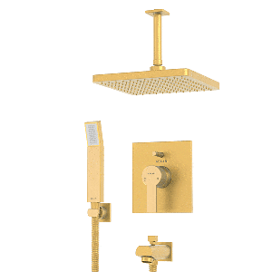 شیر حمام توکار کلار مدل فلت کلاسیک تیپ 4