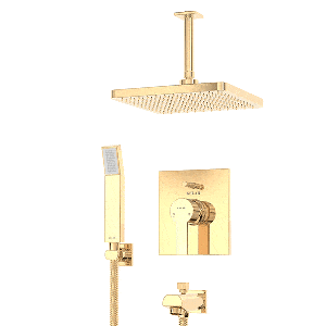 شیر حمام توکار کلار مدل فلت کلاسیک تیپ 4