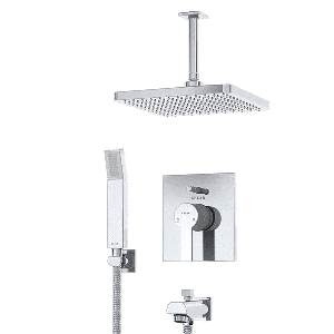 شیر حمام توکار کلار مدل فلت کلاسیک تیپ 4