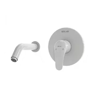 شیر روشویی توکار کلار مدل فلور کلاسیک