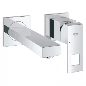 شیر روشویی توکار گروهه مدل یوروکیوب  دو تکه سایز S