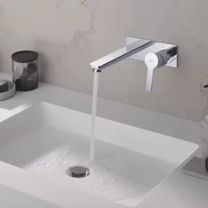 شیر روشویی توکار گروهه مدل لاینر   اهرمی سایز M