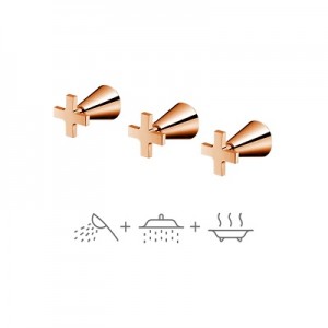 شیر روشویی توکار با دایورتور جاستایم (Justime) مدل پی تی PT