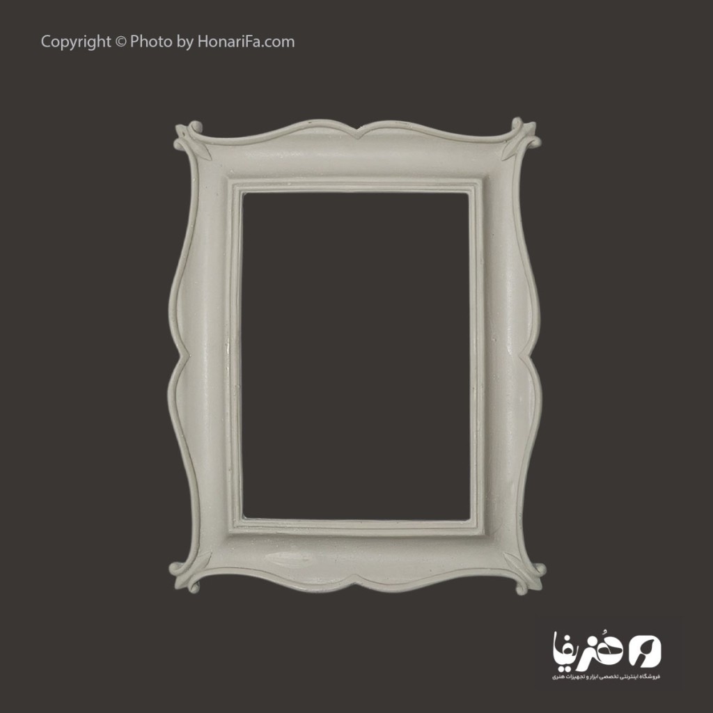 قاب پلی استر چهار گوشه کلاسیک سایز 18×23
