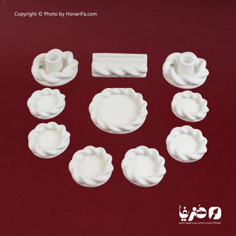 ست هفت سین سنگی مدل طنابی