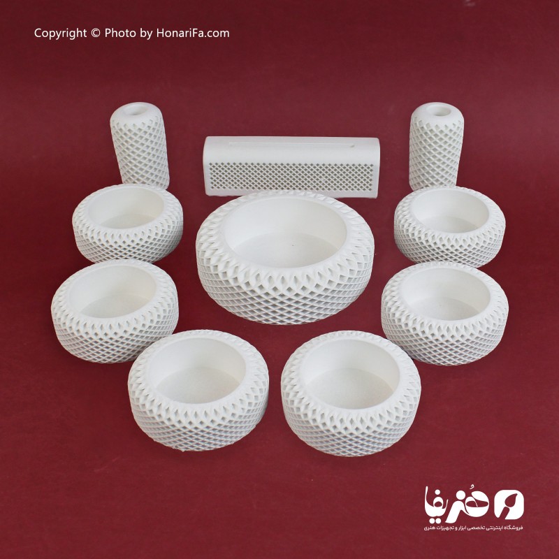 ست هفت سین سنگی مدل زنبوری