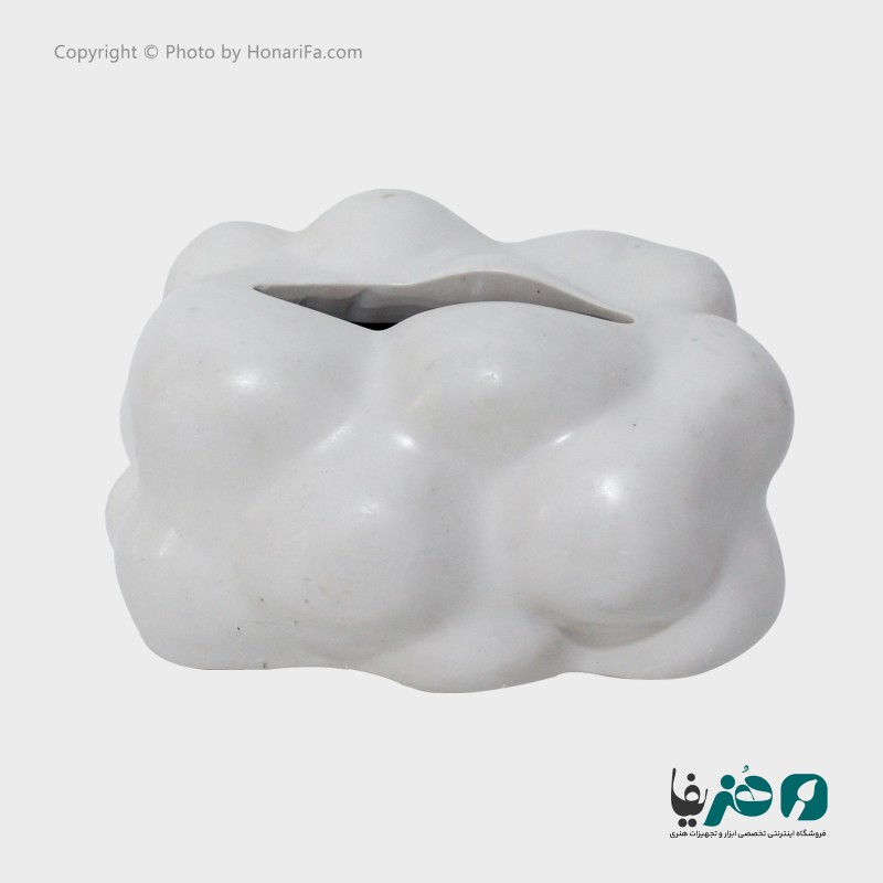 جا دستمالی پلی استر طرح حبابی کد 801